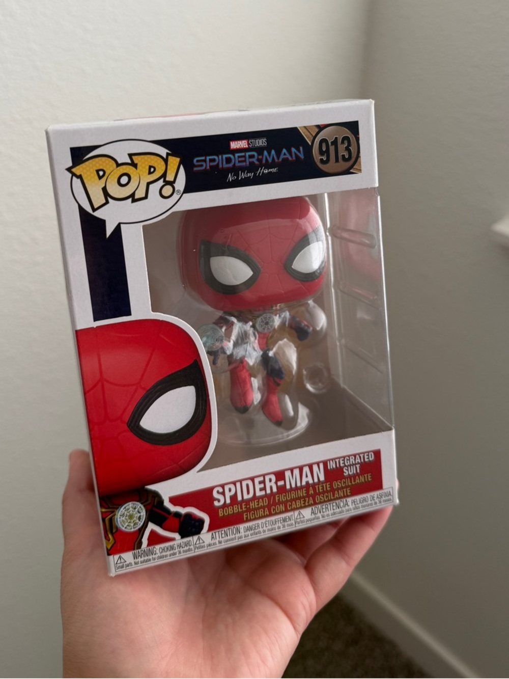 Funko Spider-Man Integrated Suit Red & Silver Pop! Figure